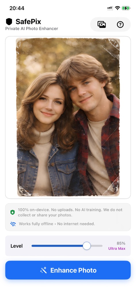 SafePix app
